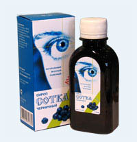  Сотка Черничный / сироп для укрепления зрения • 150 г 
